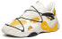 Фото #3 товара Кроссовки Anta ударопоглощающие, противоскользящие и износостойкие, низкие, спортивно-повседневные бело-желтые 912028850-5