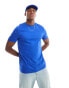 ASOS DESIGN essential crew neck t-shirt in mid blue