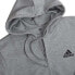 [H12214] Mens Adidas Essentials Doubleknit Cut 3-Stripes Full-Zip Hoodie