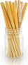 BAMBAW Ekologiczne słomki bambusowe wraz ze szczoteczką do czyszczenia, 22 cm x 12 sztuk (BAW04046)