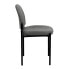 Фото #1 товара Comfort Gray Fabric Stackable Steel Side Reception Chair