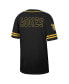 ფოტო #3 პროდუქტის Men's Black North Carolina A&T Aggies Free Spirited Mesh Button-Up Baseball Jersey