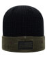 Фото #3 товара Men's Olive and Black Auburn Tigers OHT Military-Inspired Appreciation Skully Cuffed Knit Hat
