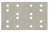 Фото #1 товара Metabo Hook and loop sanding sheets 80 x 133 mm - P 60 - 16 holes - with hook and loop (SRA) (635198000) - Sanding sheet - Wood - Grey - Rectangular - 13.3 cm - 80 mm 52161633