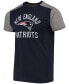 Men's Navy, Gray New England Patriots Field Goal Slub T-shirt Синий, Средний - фото #3