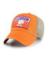 Фото #2 товара Men's Orange Clemson Tigers Four Stroke Clean Up Trucker Snapback Hat