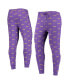 Фото #2 товара Men's Purple Los Angeles Lakers Allover Logo Jogger Pants