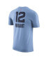 Фото #2 товара Men's Ja Morant Light Blue Memphis Grizzlies 2022/23 Statement Edition Name and Number T-shirt