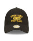 Фото #4 товара Women's Black Pittsburgh Steelers Formed 9Twenty Adjustable Hat