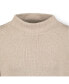 Фото #2 товара Women's Organic Cotton Funnel Neck Tunic Sweater