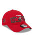 Фото #1 товара Men's Red Tampa Bay Buccaneers 2023 NFL Draft 9FORTY Adjustable Hat