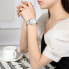 Фото #6 товара Женские часы ARMANI EXCHANGE AX5311, серебристый циферблат, кожаный ремешок, стильные и элегантные