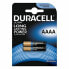 Фото #1 товара Щелочные батарейки DURACELL 2 AAAA