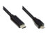 Фото #2 товара Good Connections GC-M0121 - 0.5 m - Micro-USB B - USB C - USB 2.0 - Black