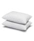 Фото #2 товара Signature Plush Allergy-Resistant Firm Density Side/Back Sleeper Down Alternative Pillow, King - Set of 2