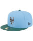 Фото #4 товара Men's Sky Blue, Cilantro New York Mets 1986 World Series 59FIFTY Fitted Hat