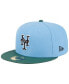 Men's Sky Blue, Cilantro New York Mets 1986 World Series 59FIFTY Fitted Hat