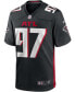 Фото #3 товара Men's Grady Jarrett Black Atlanta Falcons Game Jersey