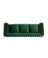 Фото #3 товара Somerville Chesterfield Tufted Jewel Toned Sofa with Scroll Arms