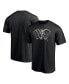 Фото #2 товара Men's Black Alabama Crimson Tide Team Midnight Mascot T-shirt