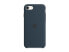 Apple Silikon Case für iPhone SE (2./3. Gen.)"Abyssblau iPhone SE