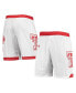 Фото #2 товара Men's White Texas Tech Red Raiders Alternate Replica Basketball Shorts