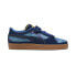 Фото #1 товара Puma Suede X D&C Lace Up Mens Blue Sneakers Casual Shoes 39732201