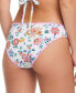 Фото #2 товара Women's Floral-Print Whipstitched-Edge Bottom