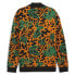 Puma Carrots X Graphic Cardigan Mens Black, Green, Orange Casual Tops 62744601