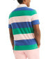 Men's Classic-Fit Stripe Rugby Polo Shirt