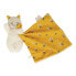 Фото #2 товара Мягкая игрушка для девочек KALOO Yellow Cat Blanket toy