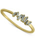 ფოტო #3 პროდუქტის Cubic Zirconia Baguette Cluster Ring, Created for Macy's