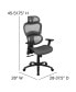 Фото #8 товара Ergonomic Mesh Office Chair-Synchro-Tilt, Headrest, Adjustable Pivot Arms