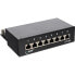 Фото #2 товара InLine Patch Panel Cat.6A table / wall assembly 8 Port black RAL9005