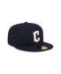 Фото #4 товара Men's Black Cleveland Guardians 2024 Mother's Day On-Field 59FIFTY Fitted Hat