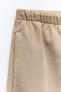 Фото #6 товара Широкие брюки с эластичным поясом ZARA