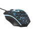 Ultron HAWK Gaming Set - Full-size (100%) - QWERTZ - LED - Black - Red - White - Mouse included