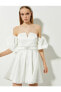 Фото #2 товара Bridal Mini Abiye Elbise Omzu Açık Taş Detaylı