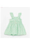 Фото #1 товара Платье для малышей LC WAIKIKI Kare Yaka Kolsuz Цветочное детское платье