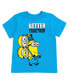 Фото #6 товара Boys Minions T-Shirt and Shorts Outfit Set to