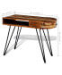 Desk Reclaimed Solid Wood with Iron Legs