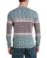 Фото #2 товара M Missoni Wool Crewneck Sweater Men's Blue M