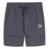 Puma Classics Cargo 7 Inch Shorts Mens Grey Casual Athletic Bottoms 62426269