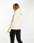 Burton Snowboard Oak pullover hoodie in in cream