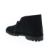 Фото #12 товара Clarks Desert Rock 26162705 Mens Black Suede Lace Up Chukkas Boots