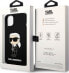 Karl Lagerfeld Etui Karl Lagerfeld KLHCP14MSNIKBCK Apple iPhone 14 Plus hardcase czarny/black Silicone Ikonik