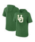 Фото #1 товара Men's Green Oregon Ducks Primary Logo Hoodie T-shirt