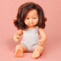 Фото #4 товара MINILAND Caucasian Brunette Girl 38 cm Colourful baby doll