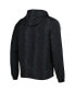 Фото #2 товара Men's Charcoal Juventus DNA Raglan Full-Zip Hoodie Windbreaker Jacket