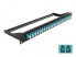 Фото #2 товара Delock 43389 - Fiber - LC - Aqua colour - Black - Rack mounting - 1U - 482.6 mm